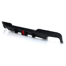Diffusore Posteriore a Quadruplo Scarico con Luce LED Nero Lucido BMW Serie 5 F10 F11 11-17 - foto 3