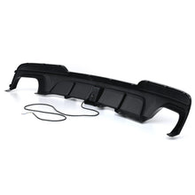 Diffusore Posteriore a Quadruplo Scarico con Luce LED Nero Lucido BMW Serie 5 F10 F11 11-17 - foto 4