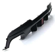 Diffusore Posteriore a Quadruplo Scarico con Luce LED Nero Lucido BMW Serie 5 F10 F11 11-17 - foto 7