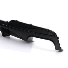 Diffusore Posteriore a Quadruplo Scarico con Luce LED Nero Lucido BMW Serie 5 F10 F11 11-17 - foto 8