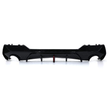 Diffusore Posteriore Doppia Uscita con LED Nero Lucido BMW Serie 4 G22 G23 2020+ - foto 2