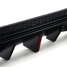Diffusore Posteriore Doppia Uscita con LED Nero Lucido BMW Serie 4 G22 G23 2020+ - foto 5