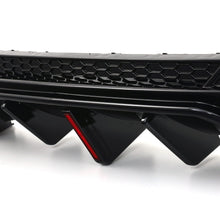Diffusore Posteriore Doppia Uscita con LED Nero Lucido BMW Serie 4 G22 G23 2020+ - foto 8