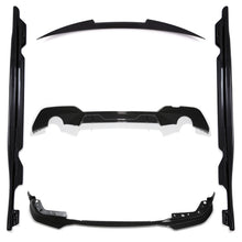 Kit Aero Completo Look M Sport Nero Lucido BMW Serie 3 G20 19-21 - foto 3