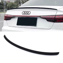 Spoiler Baule Posteriore Nero Lucido Audi A4 / S4 B9 16-24 - foto 2