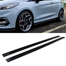 Estensioni Minigonne Nero Lucido Ford Fiesta MK8 ST ST-Line 17-20