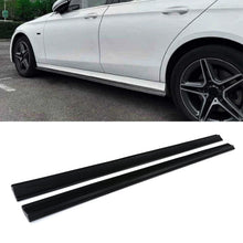 Minigonne Stile AMG Nero Lucido Mercedes Classe E W213 16-23