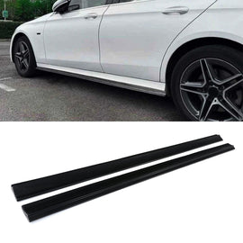 Minigonne Stile AMG Nero Lucido Mercedes Classe E W213 16-23