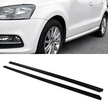 Minigonne Nero Lucido Volkswagen Polo MK5 6R 6C 09-17