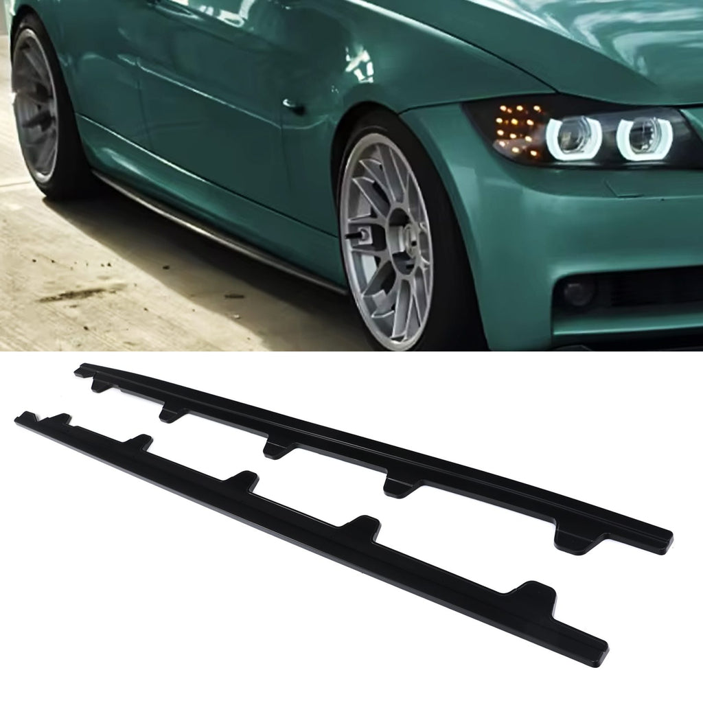 Minigonne Stile M Performance Nero Lucido BMW Serie 3 E90 E91 05-12
