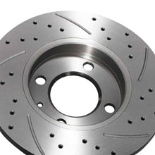 Dischi Freno Anteriori Forati e Scanalati 239mm Audi 80 B1 B2 72+ - foto 9