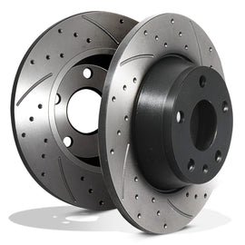 Dischi Freno Forati e Scanalati Posteriori 286mm Audi TT 8J Quattro