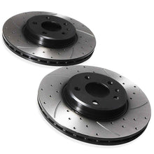 Dischi Freno Anteriori Forati e Scanalati 314mm Audi A4 B8 B9 / A5 8T 07+ - foto 4
