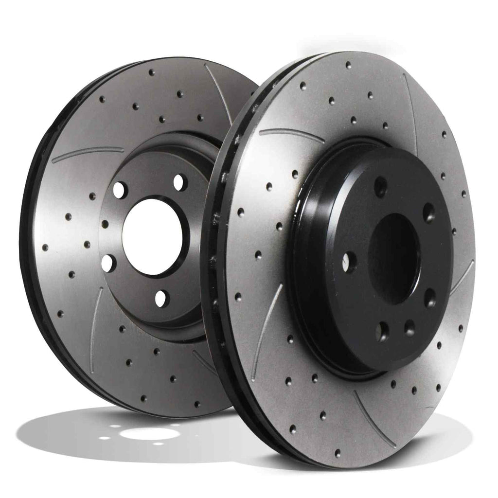 Dischi Freno Anteriori Forati e Scanalati 314mm Audi A4 B8 B9 / A5 8T 07+