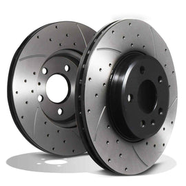 Dischi Freno Anteriori Forati e Scanalati 314mm Audi A4 B8 B9 / A5 8T 07+