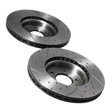 Dischi Freno Anteriori Forati e Scanalati 314mm Audi A4 B8 B9 / A5 8T 07+ - foto 6