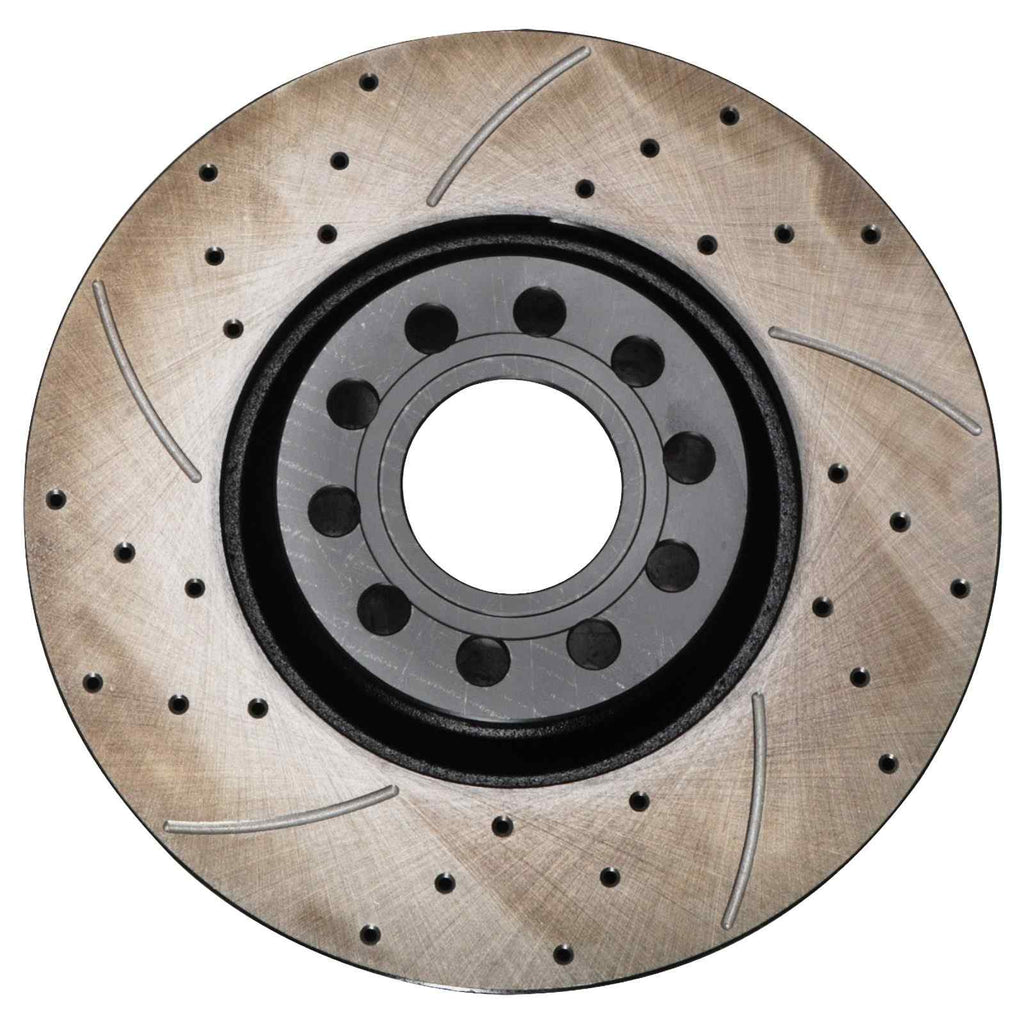 Dischi Freno Anteriori Forati e Scanalati 312mm Audi A6 C5 97-05 - foto 9