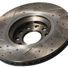 Dischi Freno Anteriori Forati e Scanalati 312mm Skoda Superb 3U 01-08 - foto 6