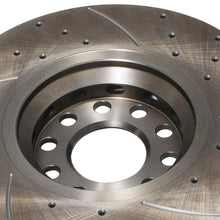 Dischi Freno Anteriori Forati e Scanalati 312mm Volkswagen Passat B5.5 00-05 - foto 5