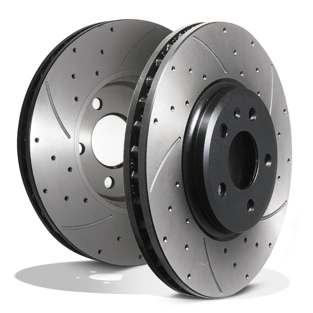 Dischi Freno Anteriori Forati e Scanalati 320mm Audi A5 Coupe Cabriolet Sportback