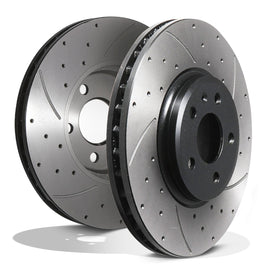 Dischi Freno Anteriori Forati e Scanalati 320mm Audi A5 Coupe Cabriolet Sportback