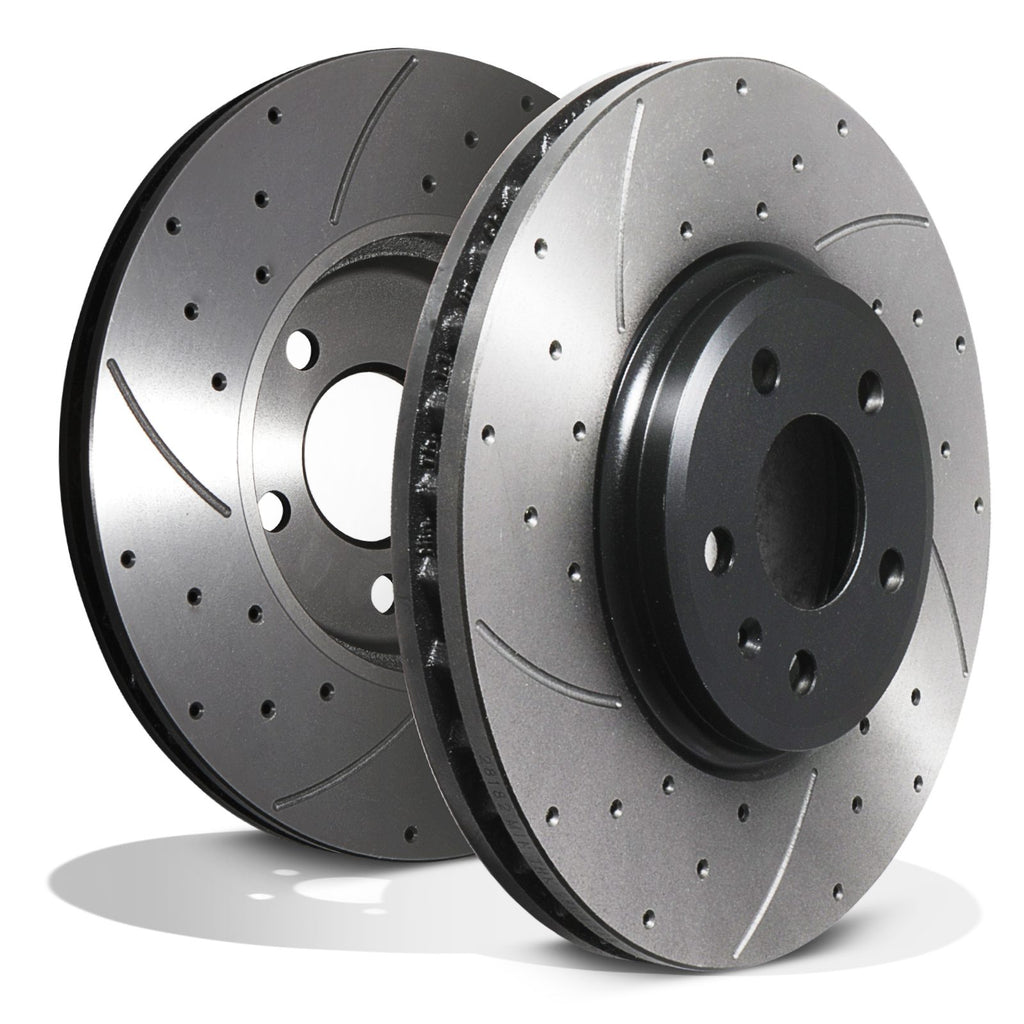 Dischi Freno Anteriori Forati e Scanalati 320mm Audi A4 A5 S5 1.8 2.0 2.7 3.0 3.2
