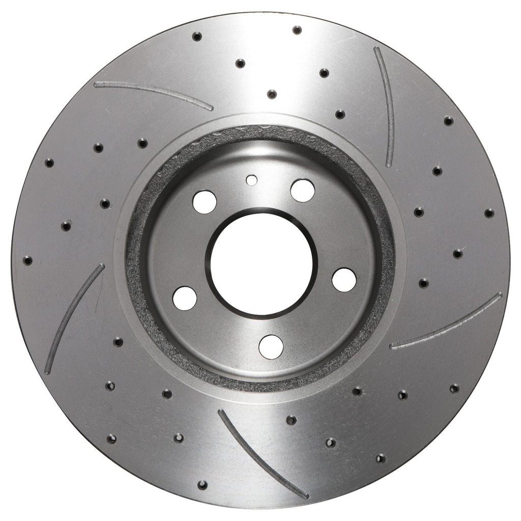 Dischi Freno Anteriori Forati e Scanalati 320mm Audi A4 A5 S5 1.8 2.0 2.7 3.0 3.2 - foto 8
