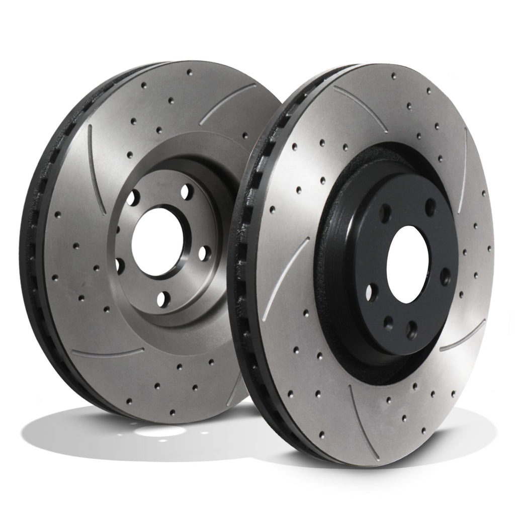 Dischi Freno Anteriori Ventilati 340mm Audi TT TTS 8J 2.0 TDI Quattro 2008-2014