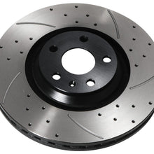 Dischi Freno Anteriori Ventilati 340mm Audi TT 8J TTS 2.0T TFSI Quattro 2008-2014 - foto 6