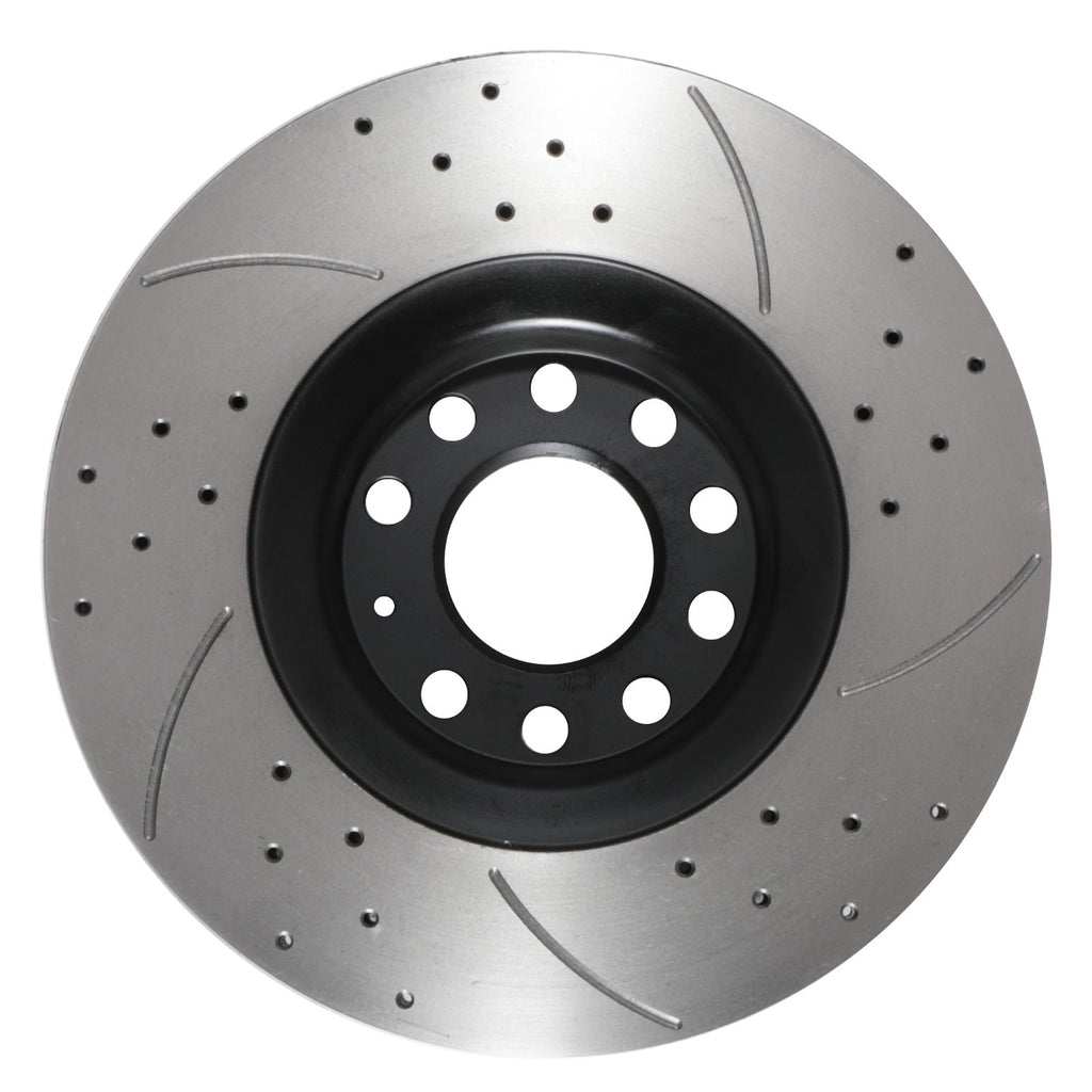 Dischi Freno Anteriori Forati e Scanalati 320mm Audi A4 B7 1.8T 2.0 2.5 TDI 04+ - foto 9