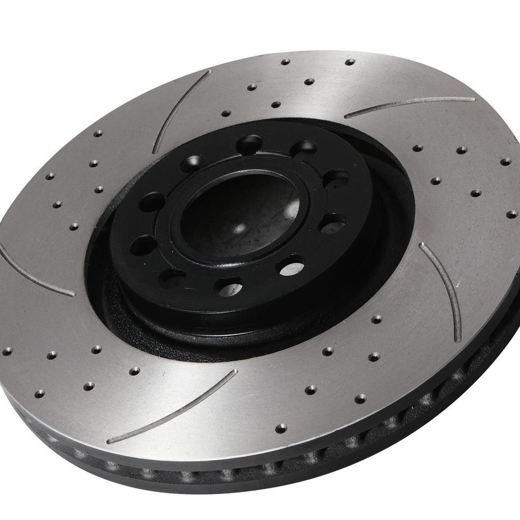 Dischi Freno Anteriori Forati e Scanalati 320mm Audi A4 B7 3.0 3.2 TDI Fsi Quattro - foto 6