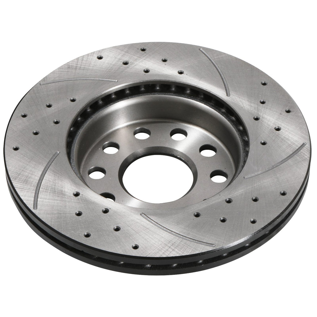 Dischi Freno Anteriori Forati 276mm Seat Leon 5F 1.2 1.4 1.6 2.0 TDI TSI - foto 9