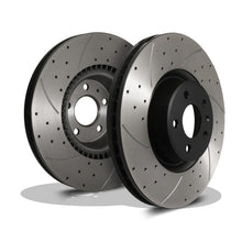 Dischi Freno Anteriori Forati 356mm Audi A6 C7 Allroad 3.0 TDI TFSI 12-18 - foto 4