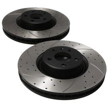 Dischi Freno Anteriori Forati 356mm Audi S7 A6 C7 A8 D4 3.0 TDI Quattro