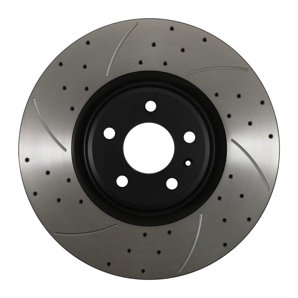 Dischi Freno Anteriori Forati 356mm Audi A6 C7 Allroad 3.0 TDI TFSI 12-18 - foto 5