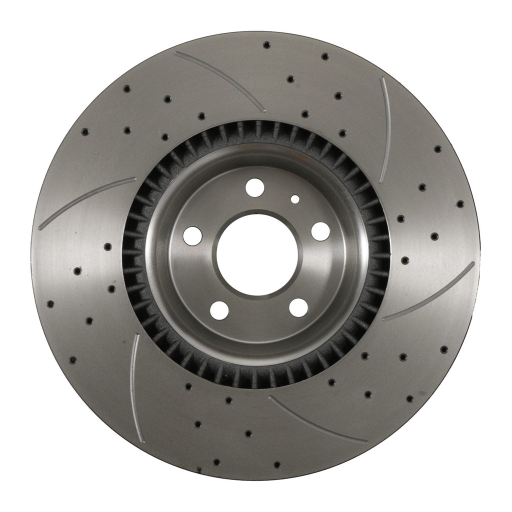 Dischi Freno Anteriori Forati 356mm Audi A6 C7 Allroad 3.0 TDI TFSI 12-18 - foto 6