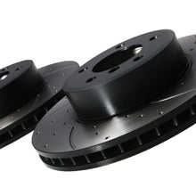 Dischi Freno Anteriori Forati e Scanalati 324mm BMW Serie 7 E38 740I V8 - foto 8