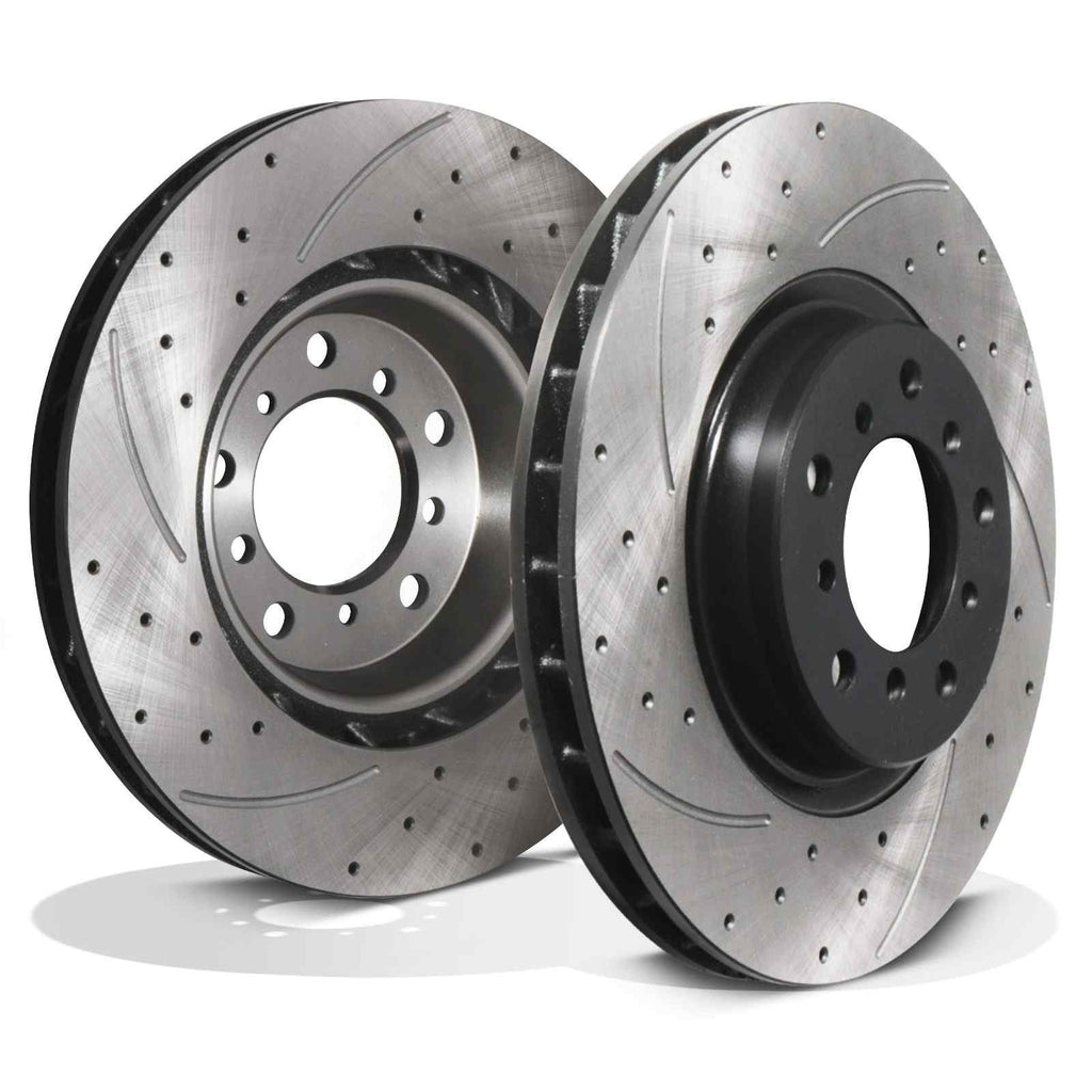 Dischi Freno Anteriori Forati e Scanalati 325mm BMW Serie 3 E46 M3 3.2 00-06