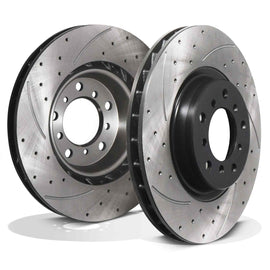 Dischi Freno Anteriori Forati e Scanalati 325mm BMW Serie 3 E46 M3 3.2 00-06