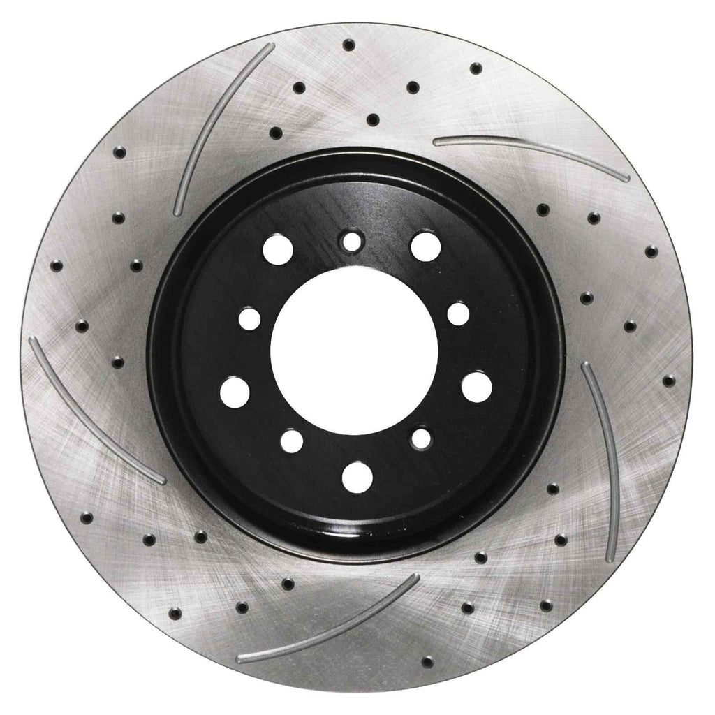Dischi Freno Anteriori Forati e Scanalati 325mm BMW Serie 3 E46 M3 3.2 00-06 - foto 4