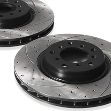 Dischi Freno Anteriori Forati e Scanalati 325mm BMW Serie 3 E46 M3 3.2 00-06 - foto 5