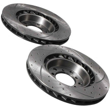 Dischi Freno Anteriori Forati e Scanalati 325mm BMW Serie 3 E46 M3 3.2 00-06 - foto 7