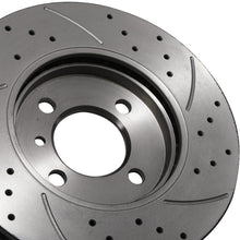 Dischi Freno Anteriori Forati e Scanalati 260mm BMW Serie 3 E30 E36 316 318 82-99 - foto 5