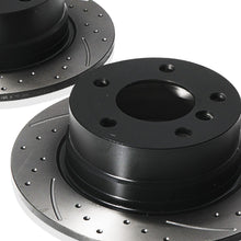 Dischi Freno Posteriori Forati e Baffati 280mm BMW 3 Series Z4 E85 2.0 2.2 2.5 02-09 - foto 4