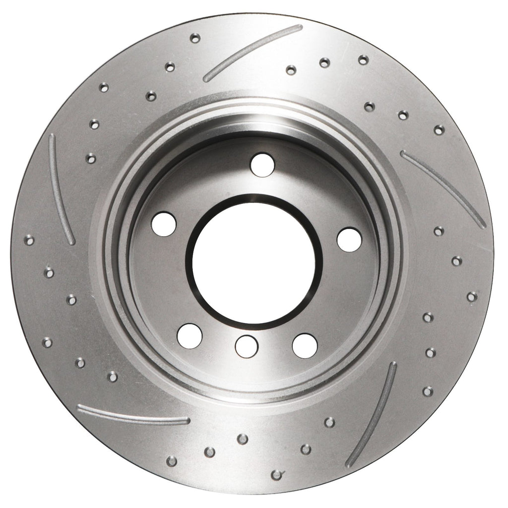 Dischi Freno Posteriori Forati e Baffati 280mm BMW 3 Series Z4 E85 2.0 2.2 2.5 02-09 - foto 5