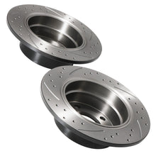 Dischi Freno Posteriori Forati e Baffati 280mm BMW 3 Series Z4 E85 2.0 2.2 2.5 02-09 - foto 6