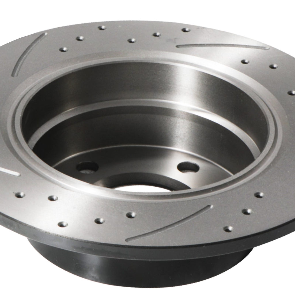 Dischi Freno Posteriori Forati e Baffati 280mm BMW 3 Series Z4 E85 2.0 2.2 2.5 02-09 - foto 9