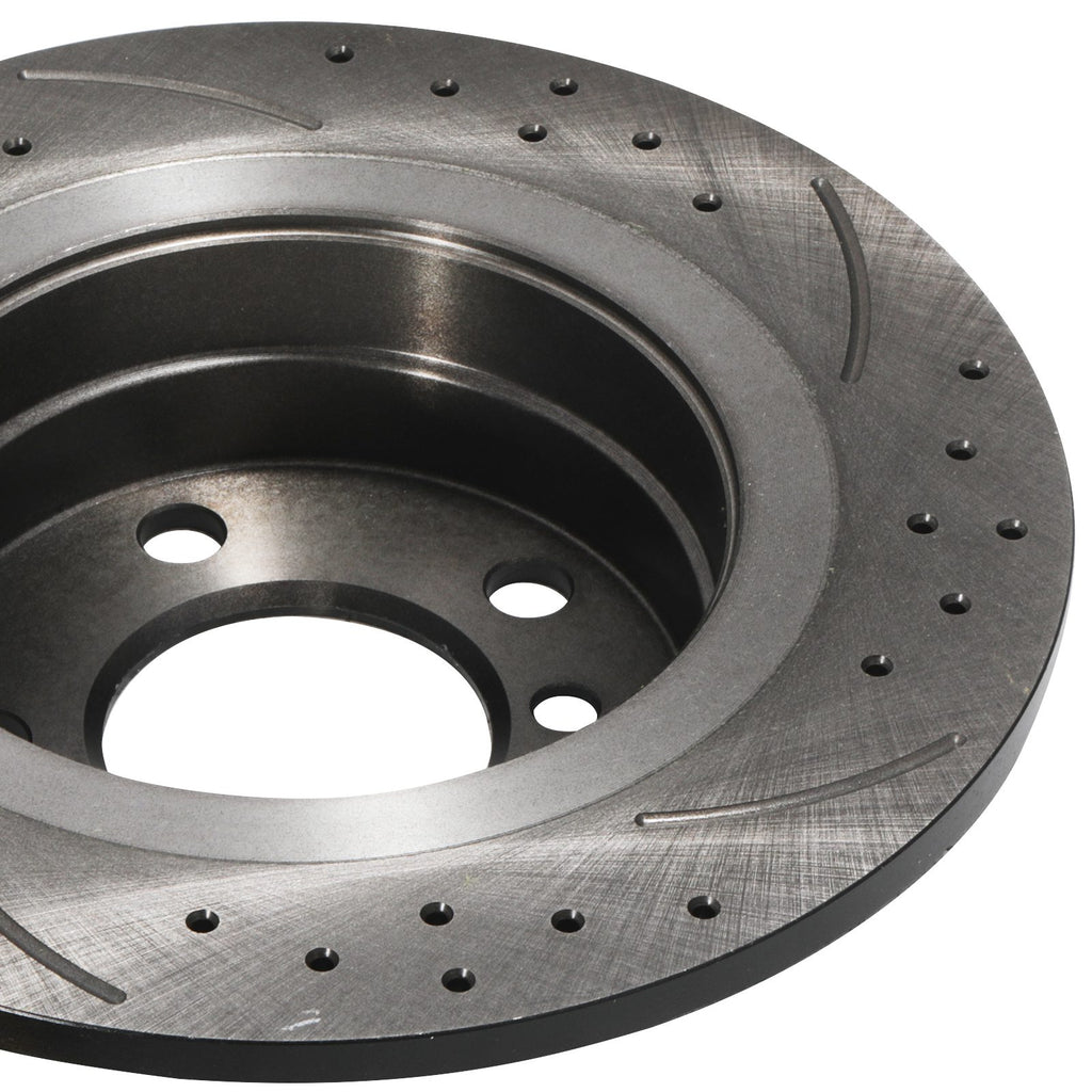 Dischi Freno Forati e Scanalati Posteriori 290mm BMW Serie 1 Serie 2 F20 F21 F22 F23 - foto 7