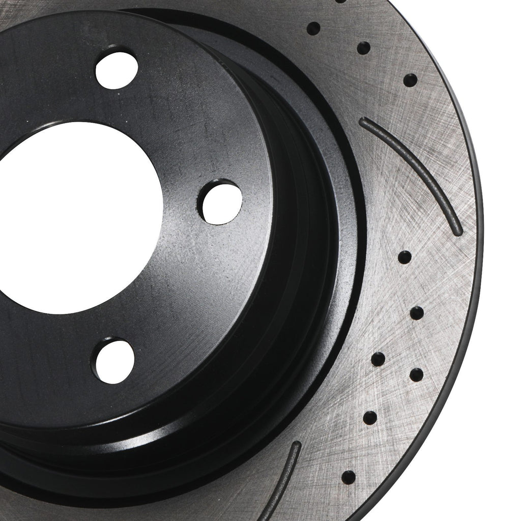 Dischi Freno Forati e Scanalati Posteriori 290mm BMW Serie 1 Serie 2 F20 F21 F22 F23 - foto 9