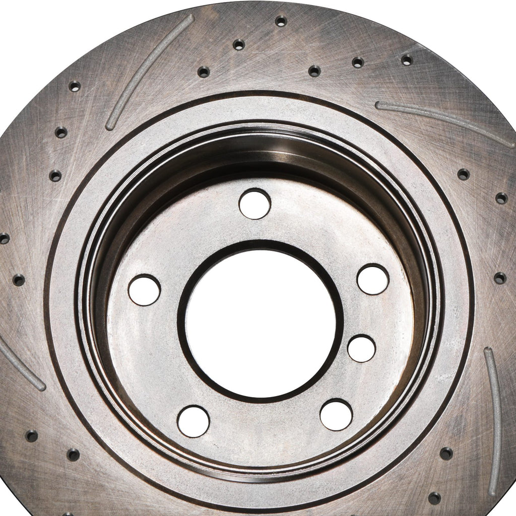 Dischi Freno Forati e Scanalati Posteriori 296mm BMW Serie 1 E81 E87 118i 120i - foto 10